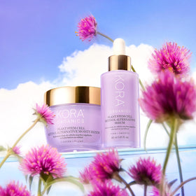 KORA Organics product on hand for size comparison and quick absorption