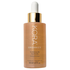 KORA Organics front bottle view showing clean organic packaging and brand benefit