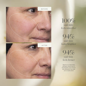 KORA Organics cream texture close-up for smooth hydration