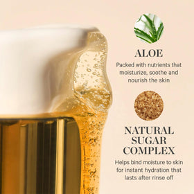 KORA Organics turmeric and noni fruits on table, highlights brightening botanical benefits