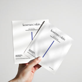 Koreana Skin mask staged in bathroom for an at-home spa moment