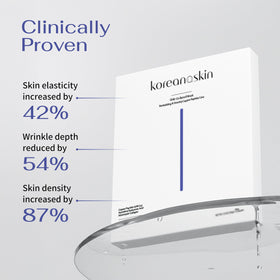 Koreana Skin hydrogel edge adhesion detail ensuring full facial contact