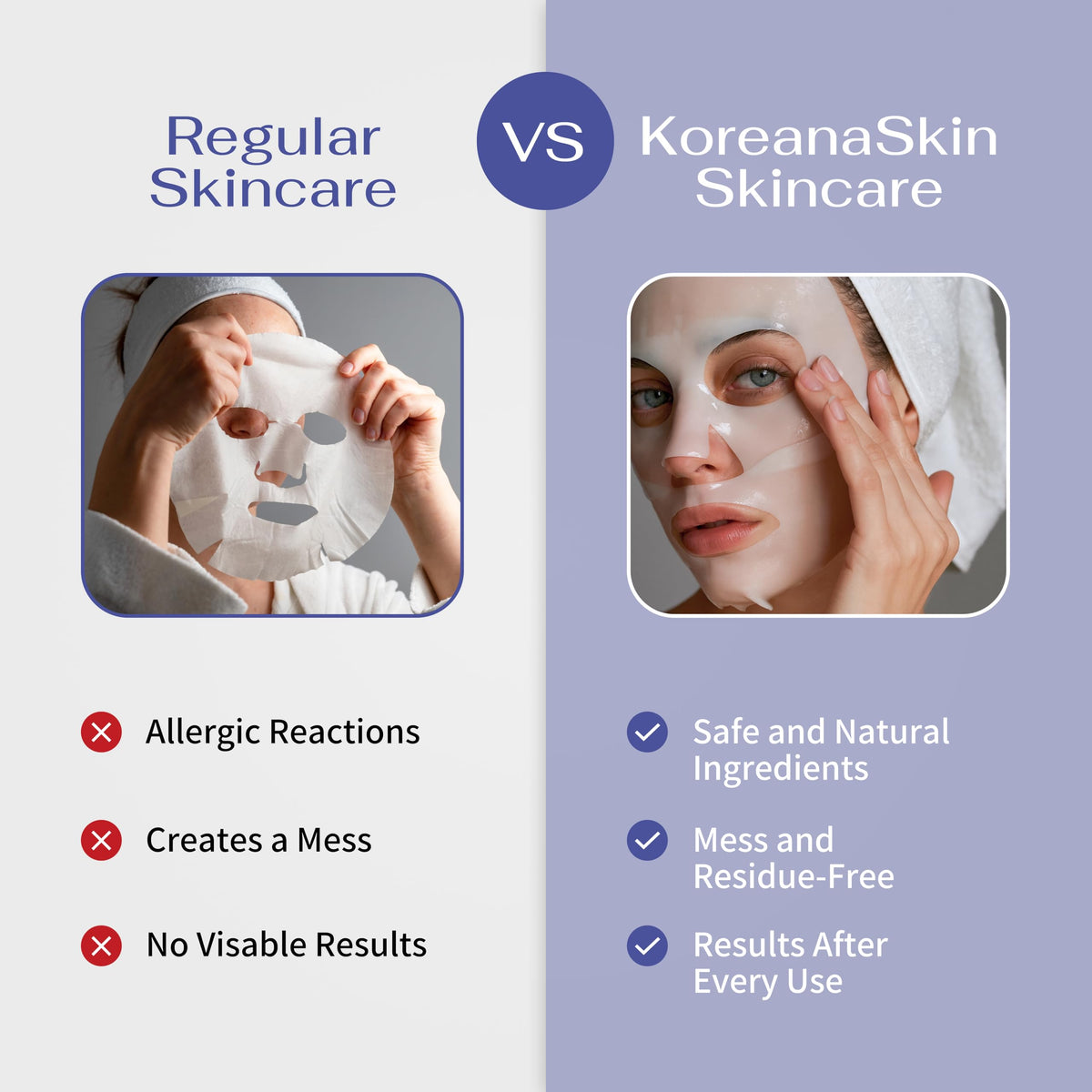 Koreana Skin serum texture on fingertip demonstrating lightweight absorption