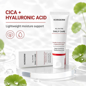 Koriderm jar label detail showing branding and ingredient clarity for confident choice