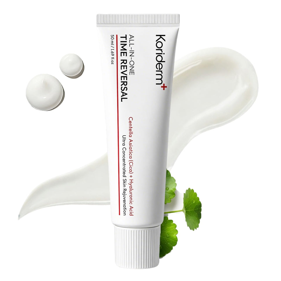 Koriderm Time Reverse front packaging showing product and benefits
