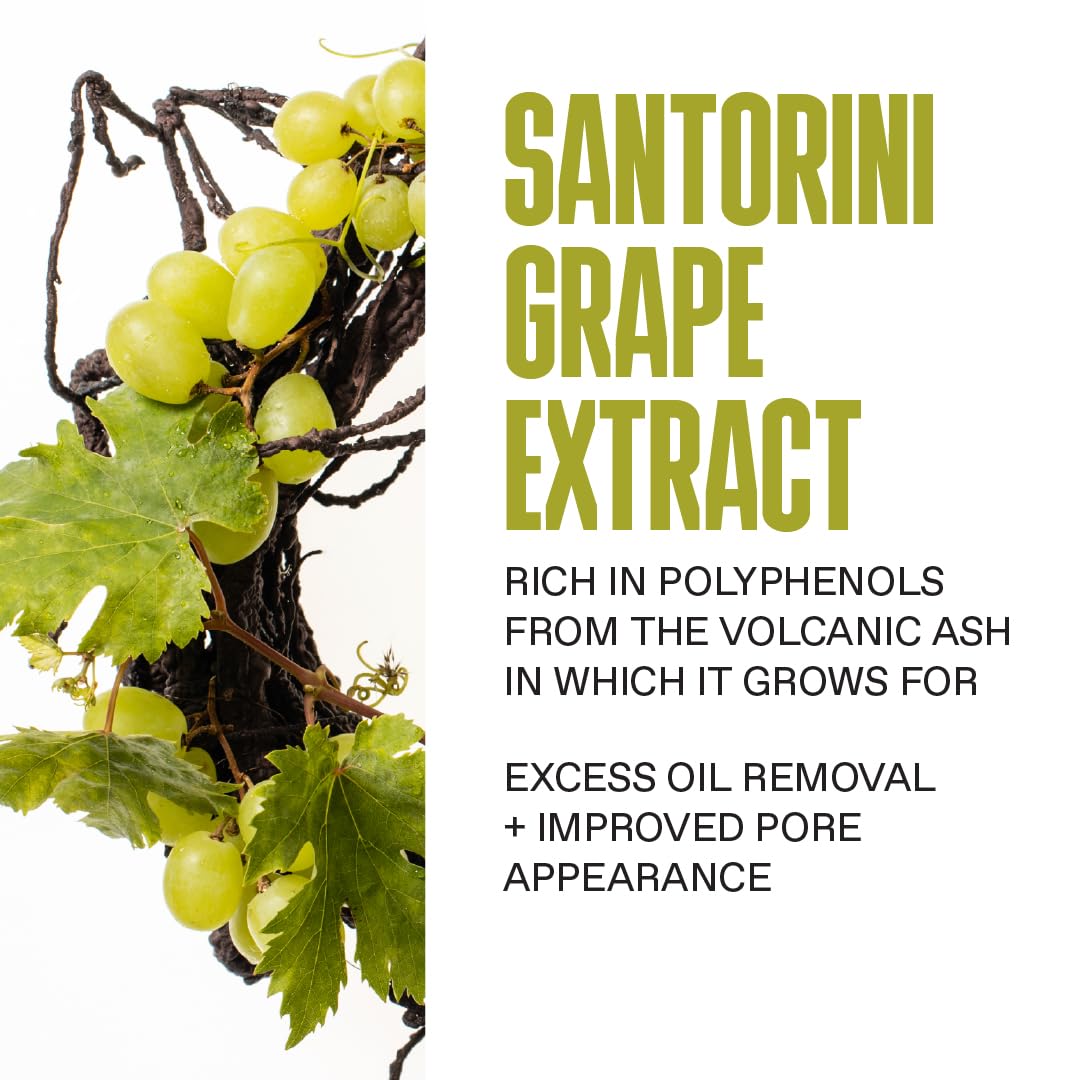 KORRES close-up of active ingredients symbolizing salicylic and hyaluronic benefits