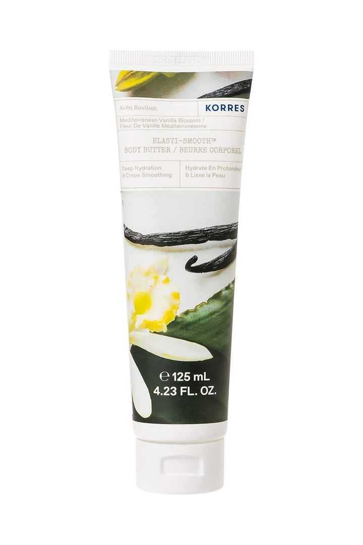 KORRES front jar view showing label and size with moisturizing benefit
