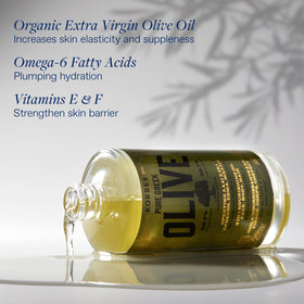 KORRES applied to hair ends adding shine and reducing dryness for healthier-looking hair