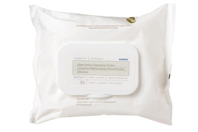 KORRES front packaging showing 30-count detox wipes and benefits