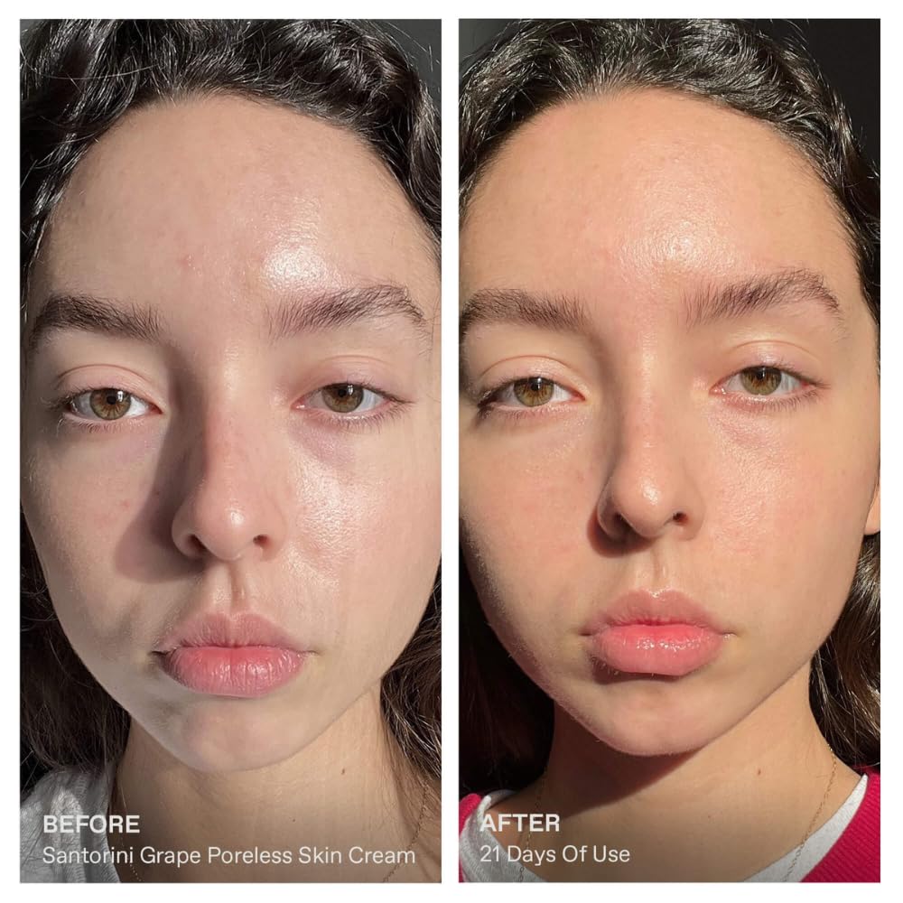 KORRES open jar showing lightweight gel texture for smooth pore-blurring hydration