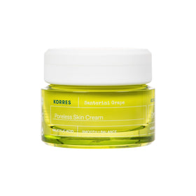 KORRES front packaging showing jar and product name for clear identity and benefit