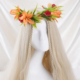 KorViSHOW closeup of silk petals highlighting soft texture and long-lasting color