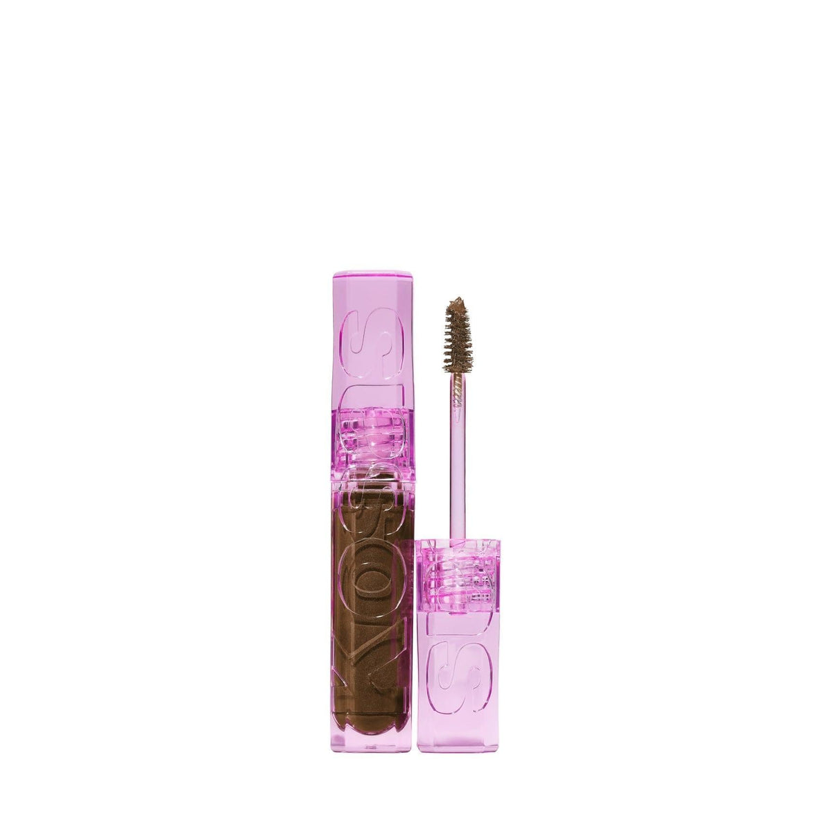 Kosas Air Brow front packaging showing sleek tube and shade label for easy identification