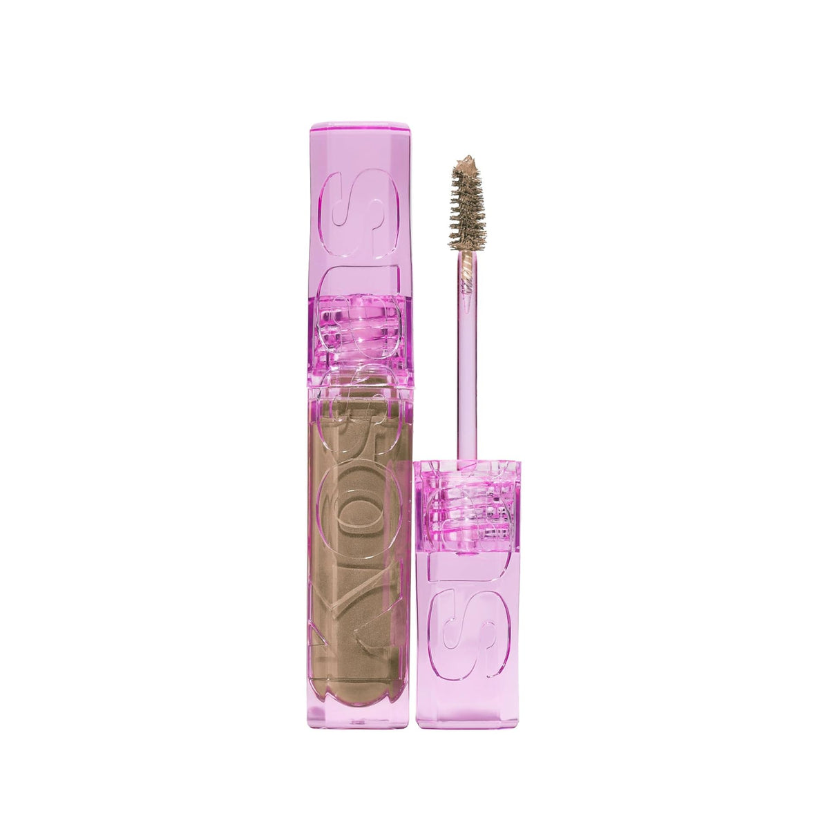 Kosas air brow front packaging shows product and shade, neat and travel-friendly