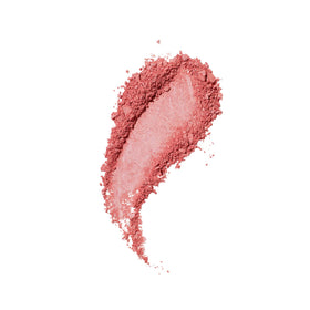 Kosas blush on vanity with mirror and flowers showing lifestyle use benefit: everyday elegance