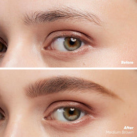 Kosas close-up of micro-triangle tip delivering precise shaping and versatile strokes