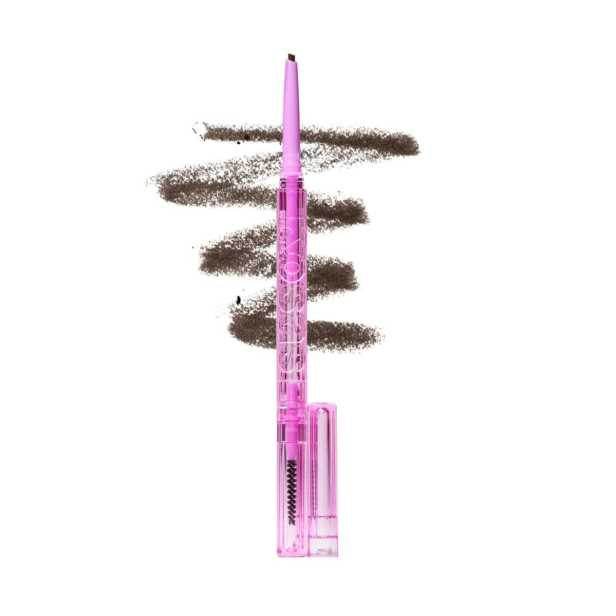 Kosas Brow Pop front packaging showing pencil and brand for quick identification