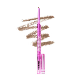 Kosas Brow Pop front view showing pencil and spoolie for easy shaping