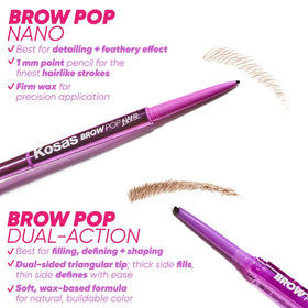 Kosas packaging and label visible to highlight clean, vegan formulation benefits