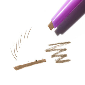 Kosas spoolie detail demonstrating blending and grooming for natural finish