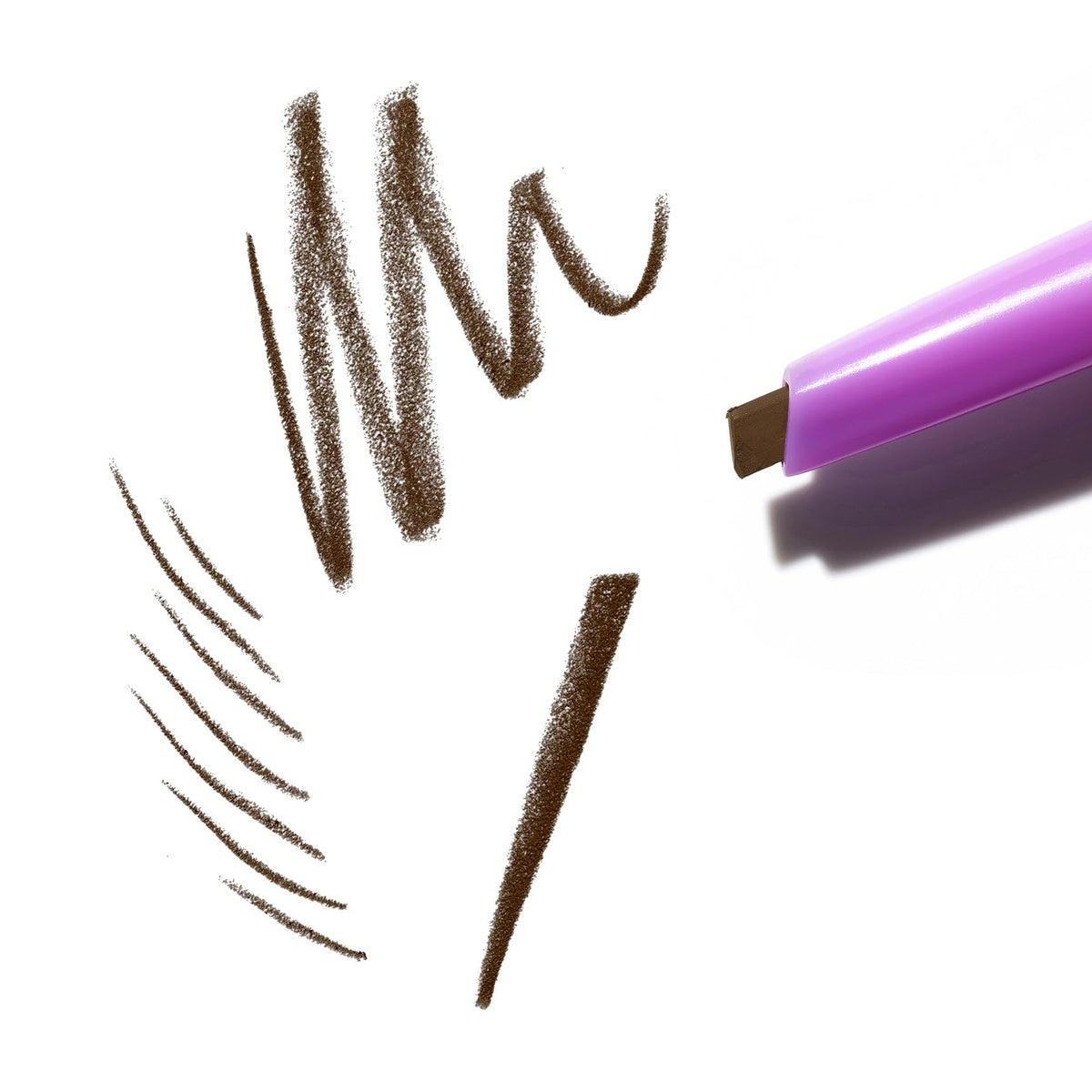 Kosas spoolie brush detail for seamless blending and natural feathered finish