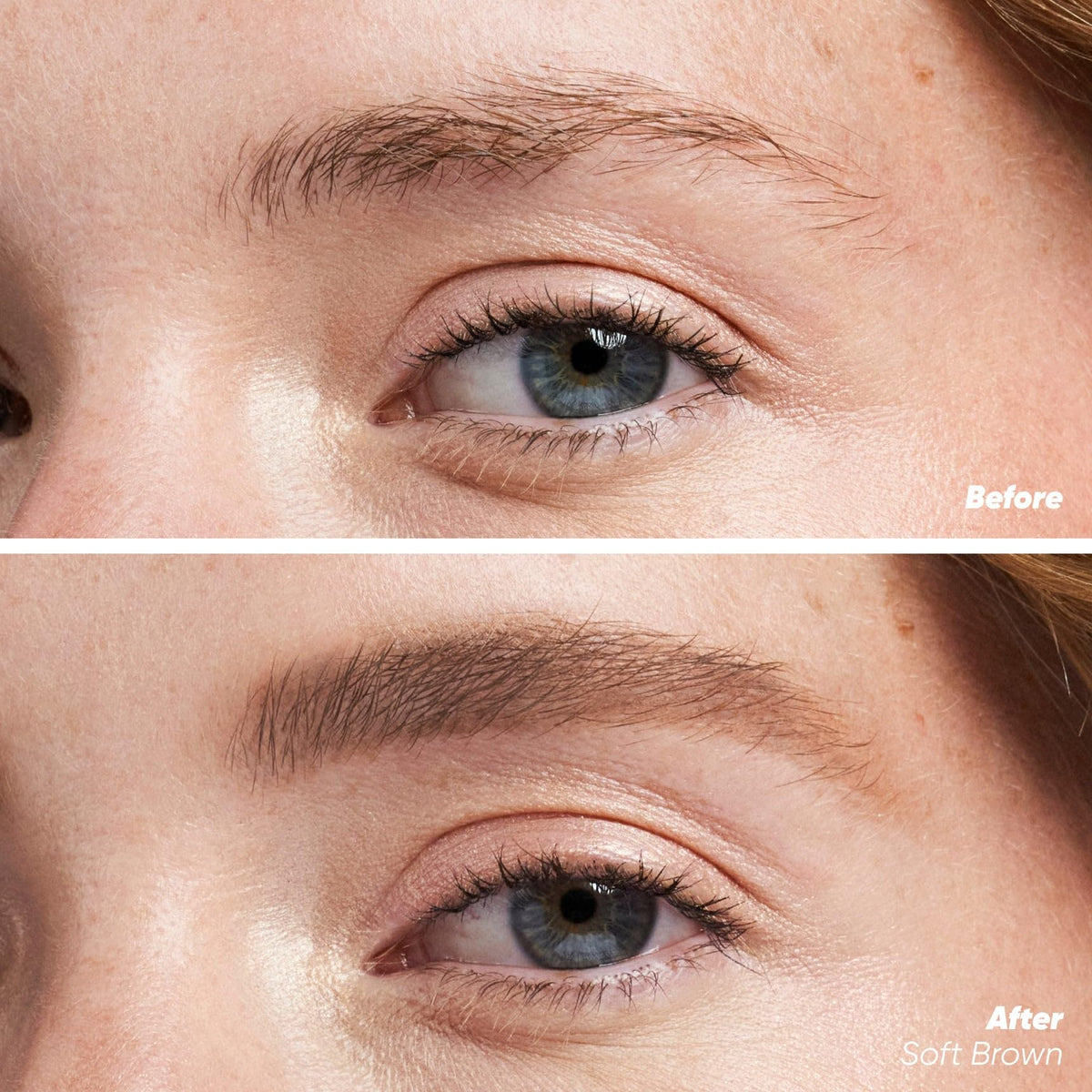 Kosas Brow Pop close-up of micro-triangle tip for precise strokes