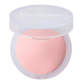 Kosas front packaging showing compact and shade name for easy identification