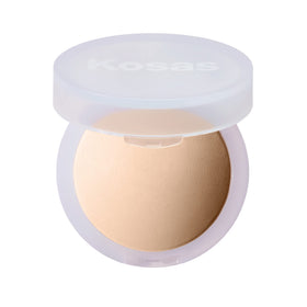 Kosas Cloud Set front compact showing sleek packaging and easy storage benefit