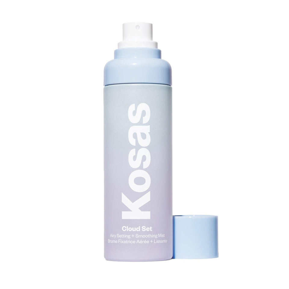 Kosas front packaging showing bottle and branding, promotes skincare benefits