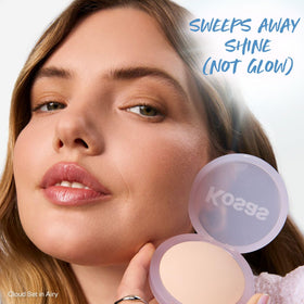 Kosas cloud set close-up texture view highlighting fine-milled particles for blur