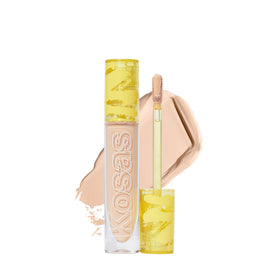 Kosas front packaging showing shade label and sleek tube benefits