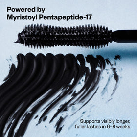 Kosas mini Soulgazer ingredients closeup highlighting peptide benefit