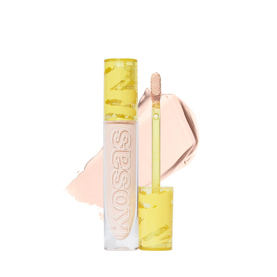 Kosas Revealer concealer front packaging showing product and brand with clear benefits