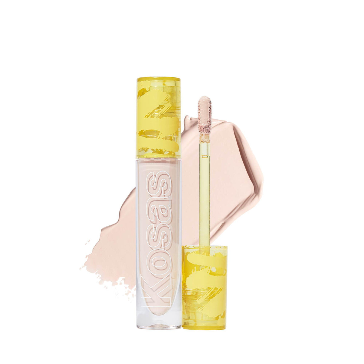 Kosas Revealer front packaging shows shade 1.5 C and natural finish benefit