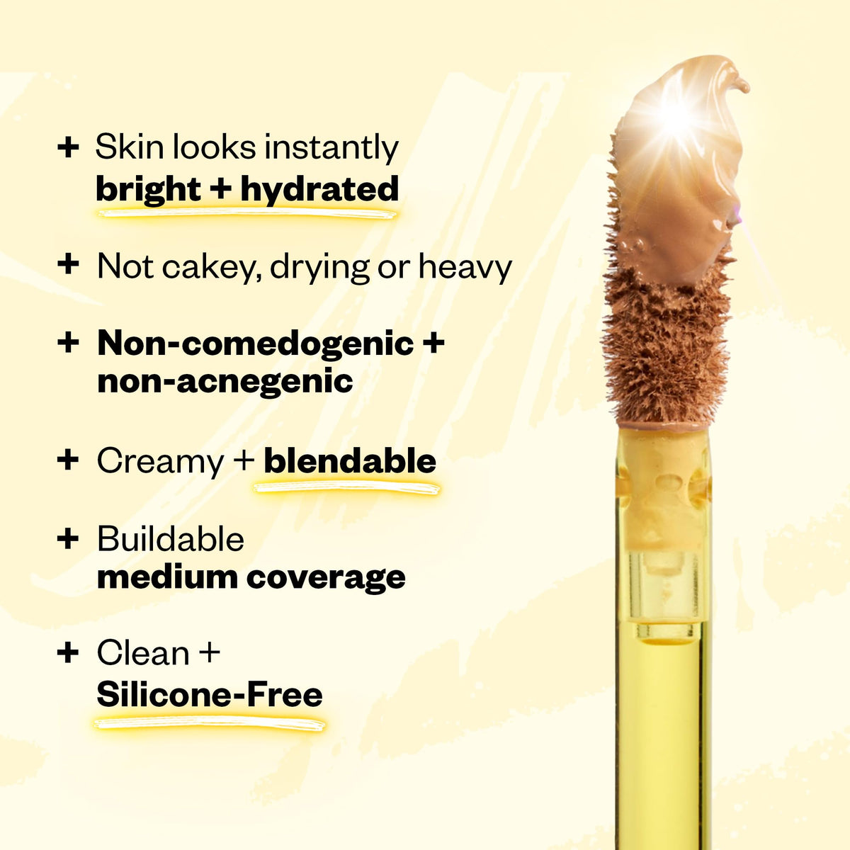 Kosas Revealer shade 2.3 N swatches for tone matching and comparison