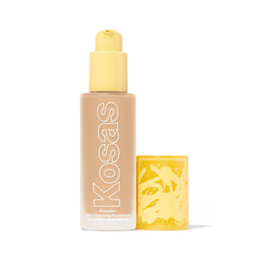 Kosas front packaging showing foundation bottle and natural glow benefit