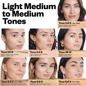 Kosas Revealer texture swirl highlighting creamy hydrating finish on skin