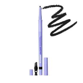 Kosas front view showing sleek pencil and cap for quick application