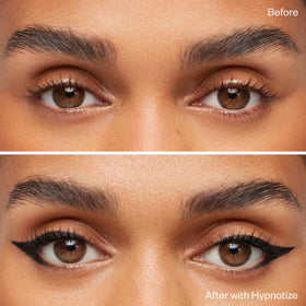 Kosas smudger in use blending liner into soft smoky look