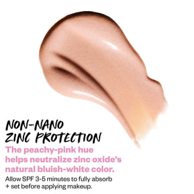 Kosas DreamBeam under foundation illustrating priming benefits for even makeup
