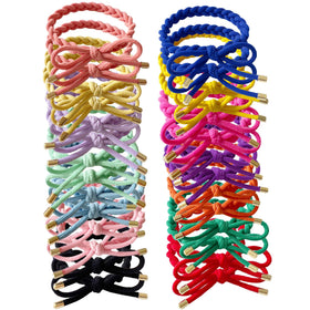 KOVOLITU front packaging showing 28 colorful braided hair ties and variety