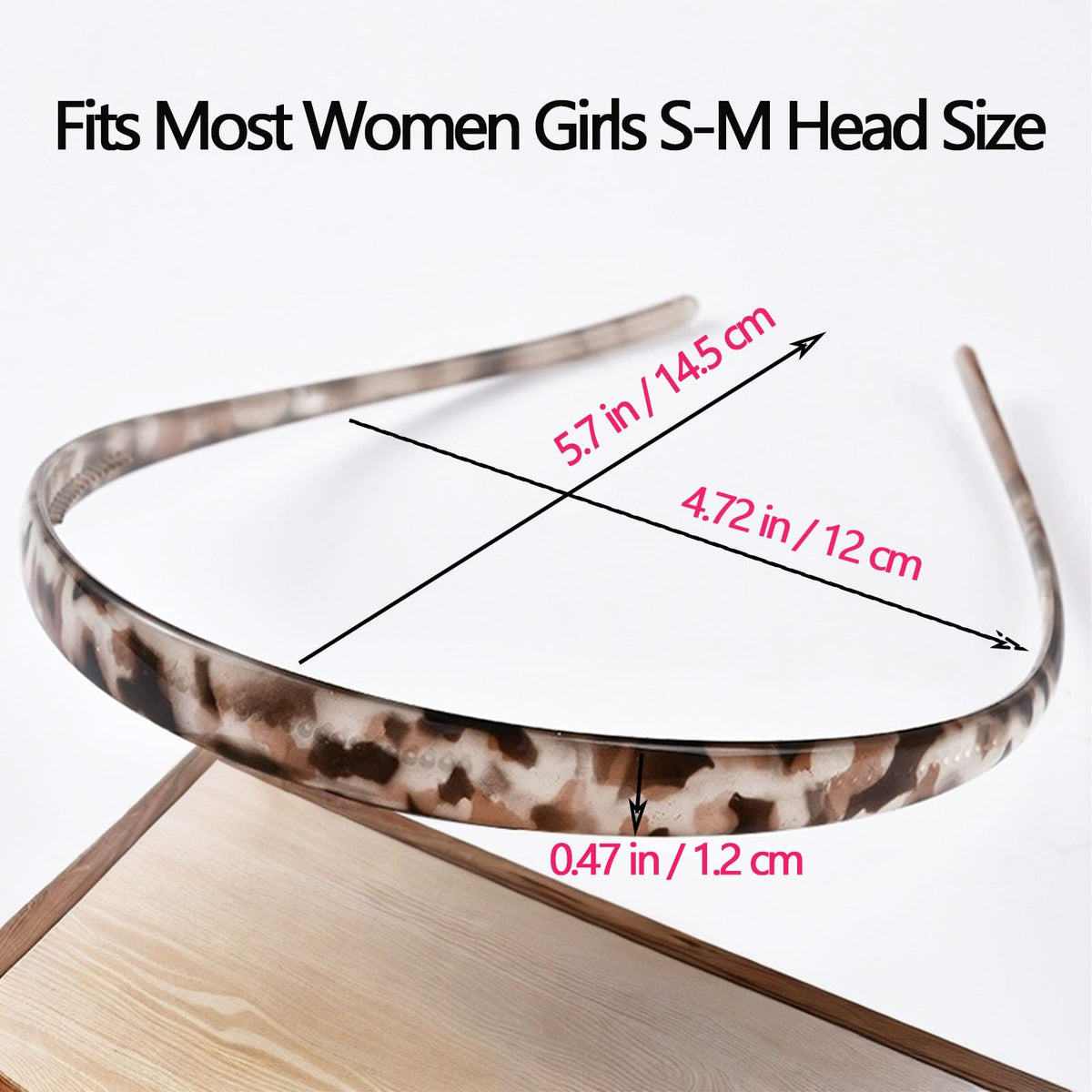 KOVOLITU headband worn with eyeglasses demonstrating comfort and stability
