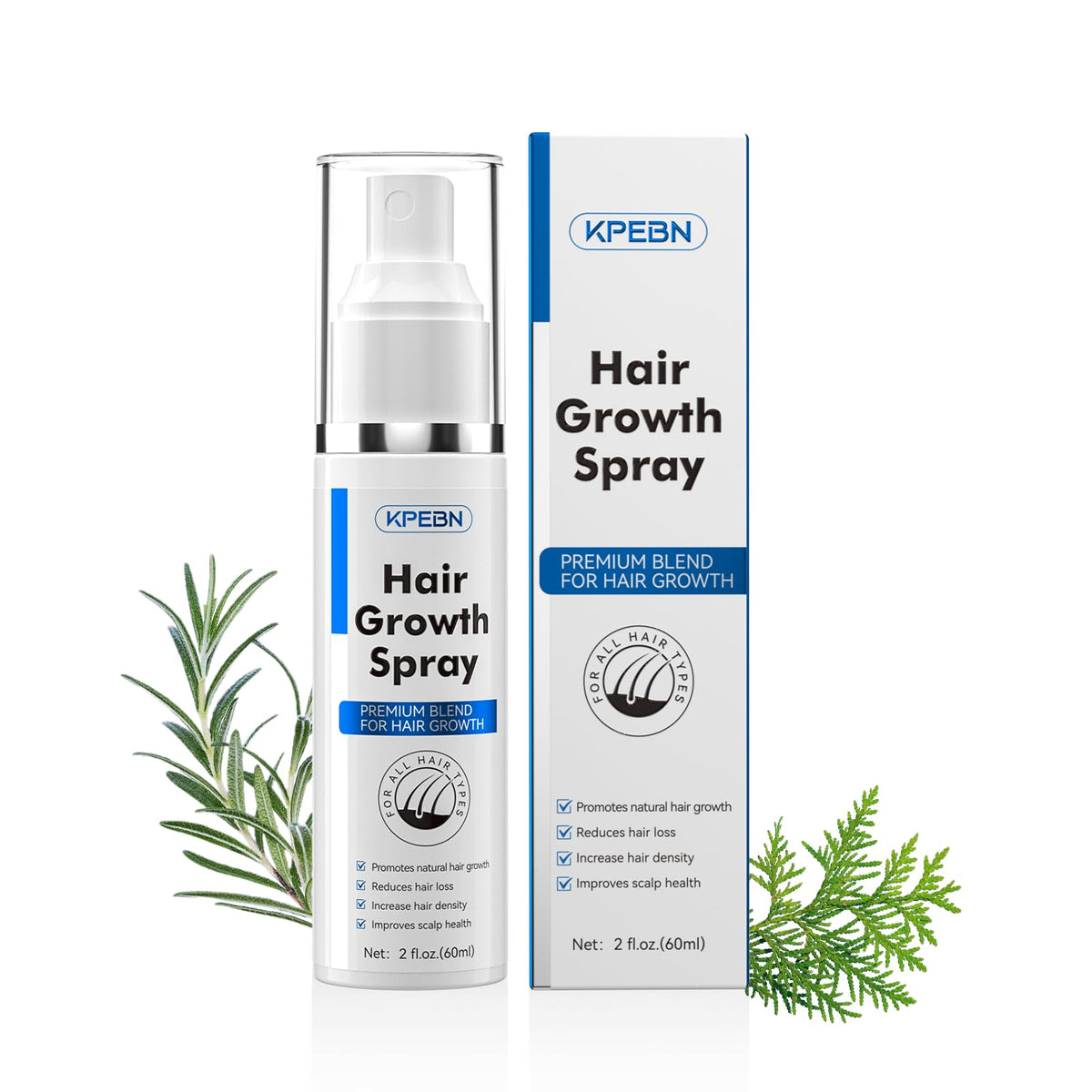 KPEBN front packaging showing bottle and branding for easy identification