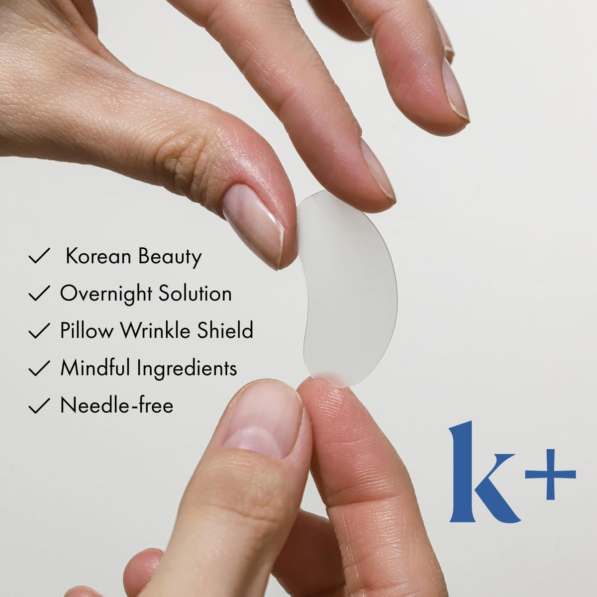 KPLUS texture detail of patch surface showing hydration delivery