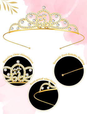 KQYSLXG worn on model side profile, providing elegant party-ready styling