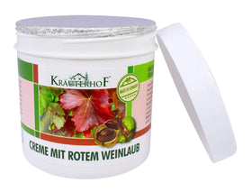 Krauterhof horse chestnut ingredient close-up highlighting natural botanical extract benefits