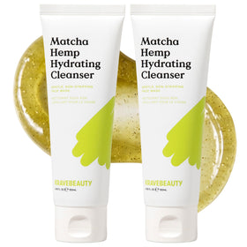 KraveBeauty front packaging showing two tubes, clear ingredient callouts and travel convenience
