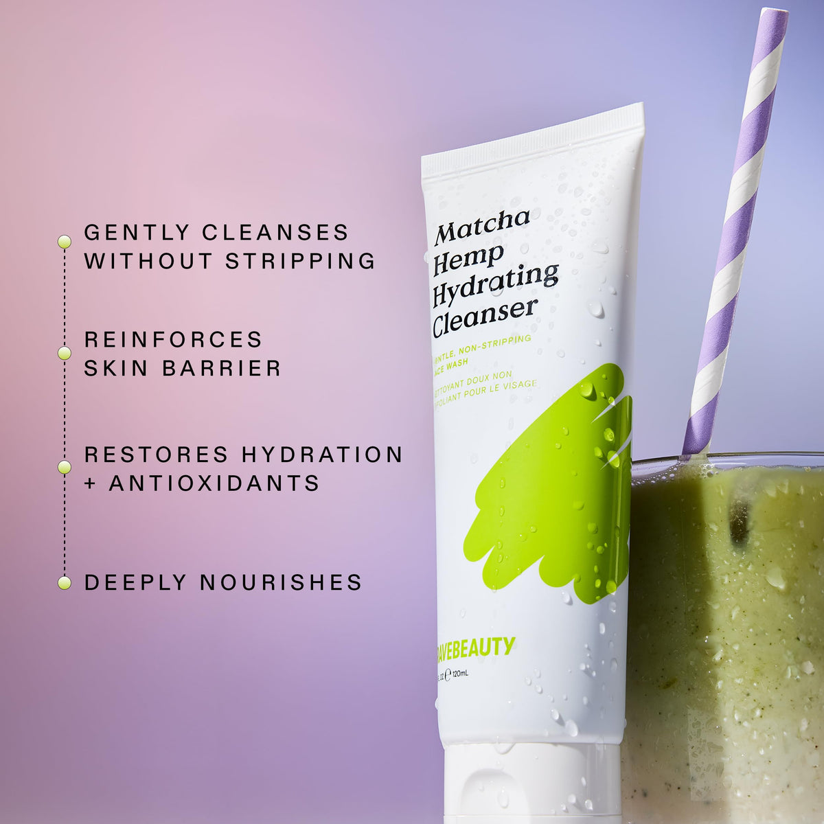 KraveBeauty tube with cap open, showing easy dispensing and mess-free application