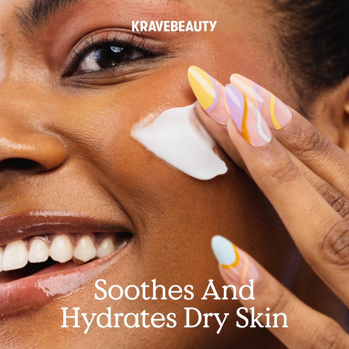 KraveBeauty in-hand 200 mL size comparison for everyday use