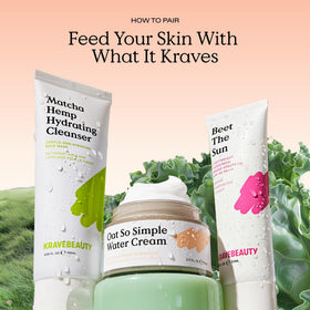 KraveBeauty product on bathroom shelf in routine setting showing everyday-use convenience